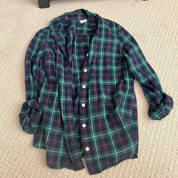 J. Crew Tops - J Crew Flannel